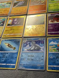 Reverse Holo Pokemon Cards Lot 2020-2025 Tadbulb Seismitoad Claydol Toxel +more - Image 14