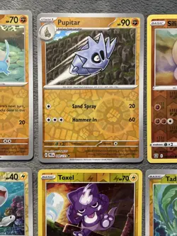 Reverse Holo Pokemon Cards Lot 2020-2025 Tadbulb Seismitoad Claydol Toxel +more - Image 23