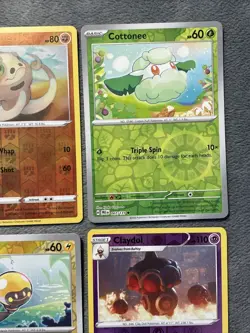 Reverse Holo Pokemon Cards Lot 2020-2025 Tadbulb Seismitoad Claydol Toxel +more - Image 5