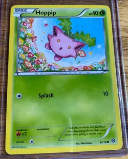 Pokemon TCG Hoppip XY Steam Siege 3/114 Regular Common Card - Image 1