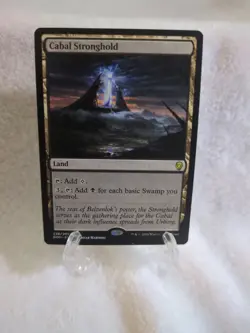 Magic The Gathering MTG Cabal Stronghold Dominaria Trading Card - Image 1