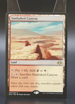 Magic The Gathering MTG Sunbaked Canyon 247 Regular - Image 1