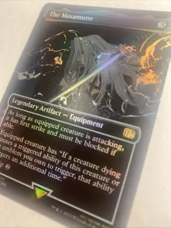 MTG The Masamune (Borderless) Final Fantasy Foil FIN 0353 - Image 2