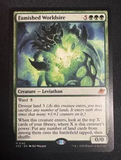 Famished Worldsire - Edge of Eternities EOE #182 - NM-Mint - MTG - Image 1