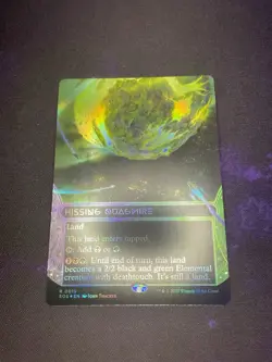 MTG * Hissing Quagmire (Borderless, Foil) Edge of Eternities * 1X * NM - Image 1