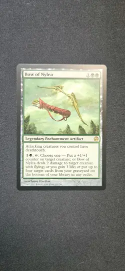 MTG Bow of Nylea Theros Card 153/249 Regular Rare, Near Mint Condition - Image 1