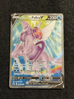 Origin Forme Palkia V SWSH253 SWSH: Sword & Shield Promo Card Holo - Image 1