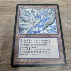 1995 MTG "Ice Age" UNDERGROUND RIVER  rare VINTAGE - Image 1