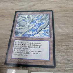 1995 MTG "Ice Age" UNDERGROUND RIVER  rare VINTAGE - Image 2