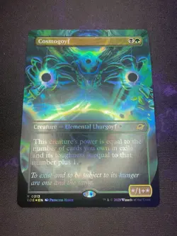 MTG * Cosmogoyf (Borderless, Foil) Edge of Eternities * 1X * NM - Image 1