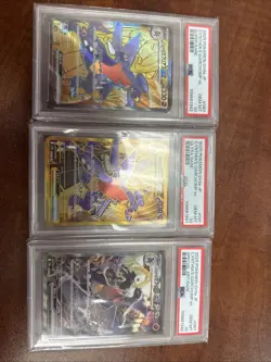 PSA 10 Cynthia's Garchomp EX SAR SR UR SEQ set Heat Wave Arena Pokemon Japanese - Image 1