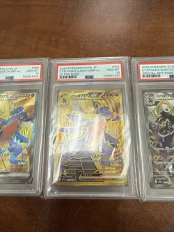 PSA 10 Cynthia's Garchomp EX SAR SR UR SEQ set Heat Wave Arena Pokemon Japanese - Image 3