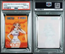 PSA10 2025 one piece Baskin Robbins Nami Campaign Collection Card - Image 2