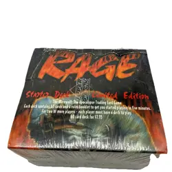 Rage The Werewolf: Trading Card Game Unlimited Edition Sealed Box & Deck Display - Image 6