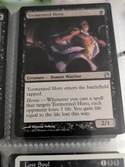 Magic the Gathering MTG Tormented Hero 108/249 Theros Uncommon - Mint (F) - Image 1