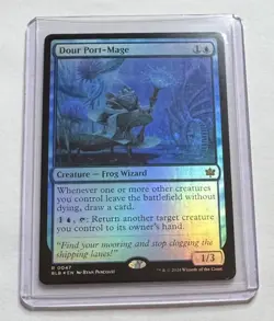 Dour Port-Mage #47 Bloomburrow Rare Foil MTG NM/M - Image 1