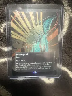 Swarmyard 0177 Galaxy Foil Borderless R MTG Edge of Eternities - Image 1