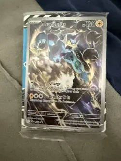 Pokemon Black Bolt Thunderus 209 Promo Mint English Version SEALED - Image 1