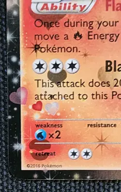 Flareon EX 2016 Pokemon Generations: Radiant Collection Ultra Rare #RC6/RC32  - Image 5