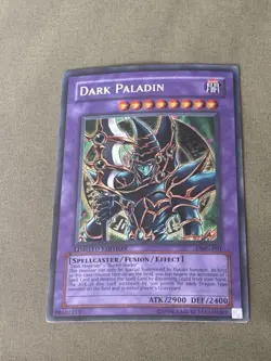 Dark Paladin DMG-001 Secret Rare Limited Edition Yu-Gi-Oh YuGiOh MP - Image 1