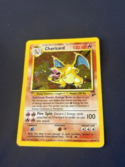 Charizard 004/130 Base Set 2 Holo holy grail vintage PokÃ©mon card played ðŸ”¥ðŸ”¥ðŸ”¥ - Image 5