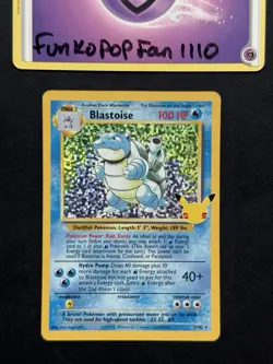 Blastoise 2/102 Celebrations: Classic Collection Holo Rare Pokemon Card - Image 1