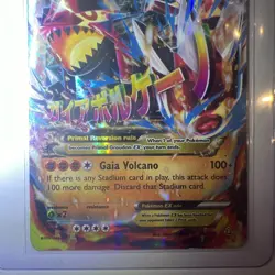 Mega Primal Groudon EX Omega 86/160 Holo Ultra Rare XY Primal Clash Pokemon Card - Image 3