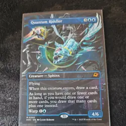 Quantum Riddler (Borderless) Edge of Eternities Regular MTG NM Magic Card - Image 1