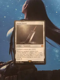 MTG Buster Sword (FIN) Universes Beyond: Final Fantasy Regular Mythic - FIN 0255 - Image 1