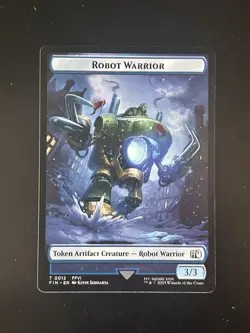 Sephiroth One Winged Angel Robot Warrior MTG Final Fantasy Card 0012 - Image 2