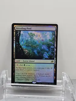 Breeding Pool - Foil 0251 EOE NM MTG Magic the Gathering - Image 1