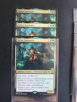 x1 Glissa Sunslayer #202 (NM) Phyrexia All Will Be One ONE Magic MTG - Image 1