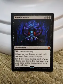MTG Necropotence, Near Mint, English Eternal Masters - Image 1