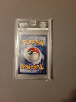 1st Edition 1999 Pokemon Fossil Gengar Holo PSA Grade 8 - Image 2