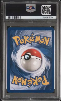 2000 POKEMON PROMO BLACK STAR POKEMON LEAGUE #11 EEVEE-HOLO PSA 8 - Image 2