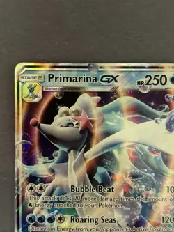 Pokemon Primarina GX Sun & Moon Base Set 42/149 Holo Ultra Rare  - Image 2