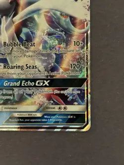 Pokemon Primarina GX Sun & Moon Base Set 42/149 Holo Ultra Rare  - Image 4