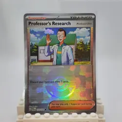 Pokemon TCG: Prismatic Evolutions - Professor's Research (Poke Ball Pattern) - Image 1