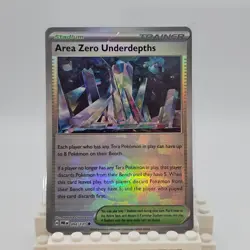 Pokemon TCG: Prismatic Evolutions - Area Zero Underdepths (Poke Ball Pattern) - Image 1
