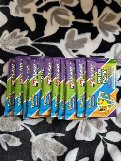 10x Play! Pokemon - Prize Pack Series 7 * SEALED* Booster Packs *In Hand* - Image 1