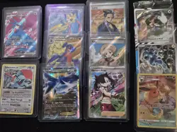 Pokemon TCG 11 Card Mix Lot Lp+ NM Promos Marnie's Pride Flareon TG FA Salamence - Image 1