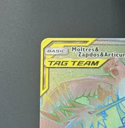 Moltres Zapdos Articuno GX 69/68 NM – Hidden Fates Secret Rare Holo Pokémon - Image 3