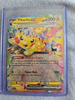 Play! Pokemon Prize Pack Series 7 Surging Sparks 057/191 Pikachu ex - Image 2