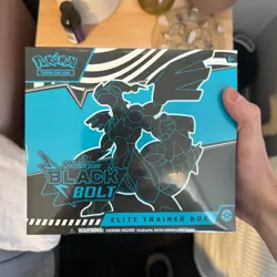 Pokemon: Scarlet & Violet Black Bolt Elite Trainer Box ETB ✅SEALED, IN HAND ✅ - Image 2