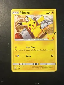 2021 Pokémon McDonalds Celebrations 25th Anniversary Pikachu 25 /25 - Image 3