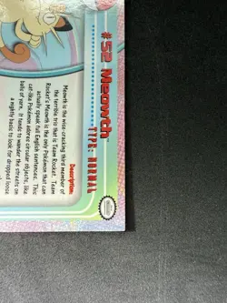 🔥Topps Chrome Pokémon Cards - Series 1 - Meowth #52 - Image 9