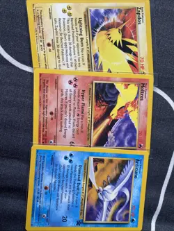 Pokémon TCG Moltres & Zapdos & Articuno Movie Promo NM - Image 12