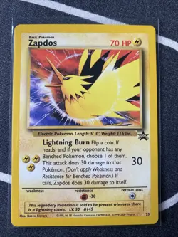 Pokémon TCG Moltres & Zapdos & Articuno Movie Promo NM - Image 13