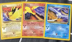 Pokémon TCG Moltres & Zapdos & Articuno Movie Promo NM - Image 2