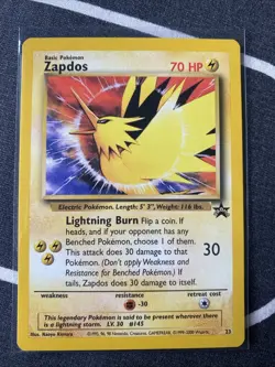 Pokémon TCG Moltres & Zapdos & Articuno Movie Promo NM - Image 4
